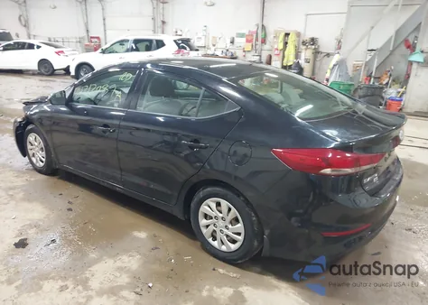 2018 Hyundai Elantra Se from USA, damaged, VIN 5NPD74LF4JH336338